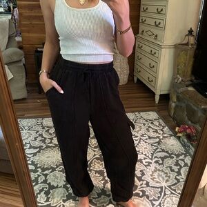 Women's Black Casual Pants